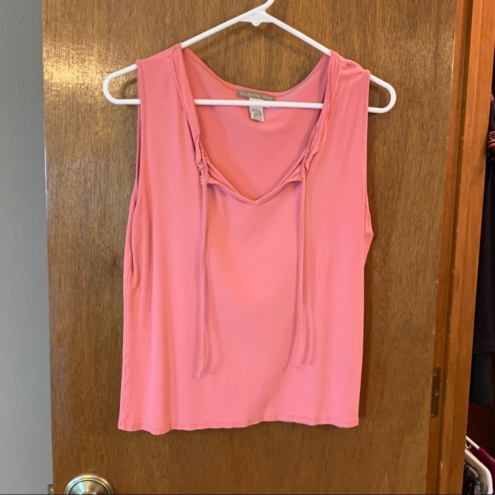 Isabelle Bird vintage pink tank top